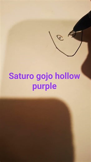 gojo HOLLOW PURPLE