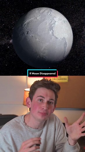 How would you be affected if the Moon disappeared??? #science #fyp #moon