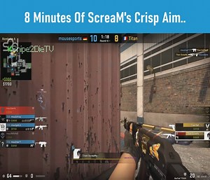 279K views · 2.6K reactions | 8 Minutes Of ScreaM's Crisp Aim.. cre: Snipe2DieTV | Rush B | Facebook
