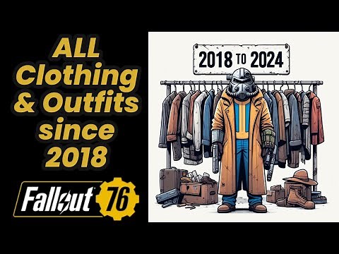 All Apparel, outfits, clothes, Headwear & Underarmor Fallout76 #fallout76 #gaming #guide