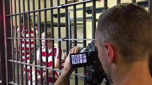 Rachel ended up in prison, so we went to visit her. #filming Rachel VanHover | Moving Works