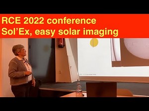 Sol'Ex, easy solar imaging (Conference, Paris 2022)