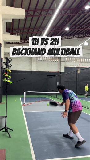 Rebuilding My Backhand with Multiball Drills