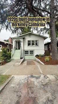 1920’s Built Bungalow In The Poets Corner Neighborhood Of Berkeley, CA #hometour #berkeley #bayarea