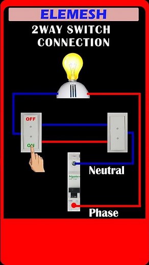 Never Wire a 2 Way Switch Wrong Again #electrical #tutorial #wiring