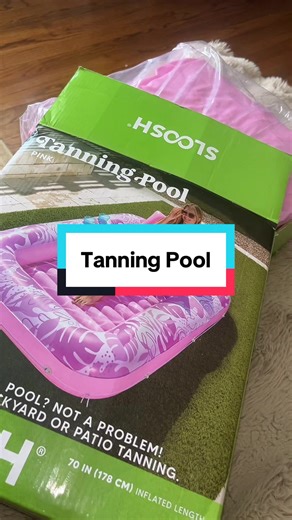 Get Your Tanning Pool Before They're Sold Out!