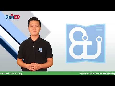 Introduction to World Religions and Belief Systems - Thursday Week1 Q3 ETUlay