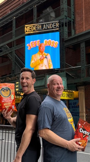 I challenged the Roastmaster Jeff Ross to a taste off with his favorite snacks vs healthier ones since he needs to stay fueled for his 7 shows a week | BobbyParrish
