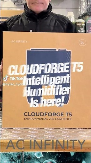 The AC INFINITY Cloudforge T5 Humidifier has finally landed! Get yours now at www.hydroponics.com