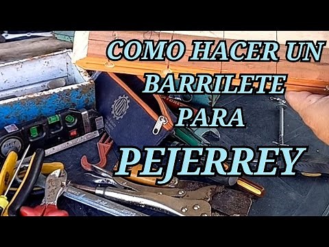 Como hacer un Barrilete para pescar en el Rio