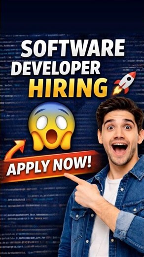 Software Developer Hiring 🚀 Freshers & Experienced | Apply Now