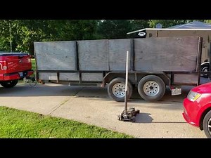 HOW TO FLIP AN AXLE BACK OVER ON A TRAILER