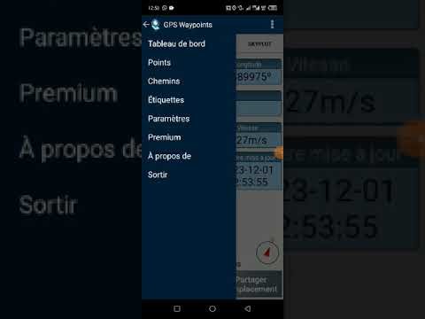 Comment fonctionne l'application GPS Waypoints