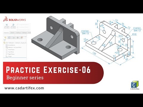 SolidWorks Beginner Series | Practice Exercise #6