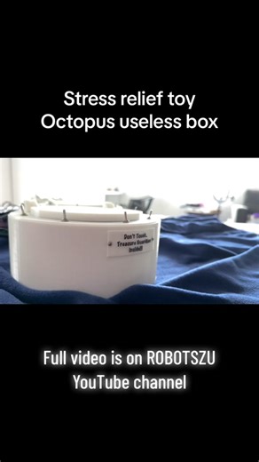 DIY Octopus Useless Box for Stress Relief