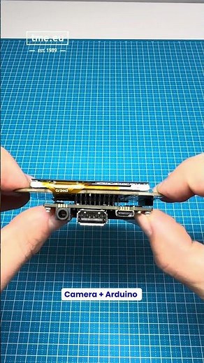 How To Attach The Camera Module to the Arduino Giga Display Setup #arduino #electronics #engineering