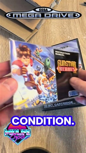 Retro Game Collector #retrogaming #segagenesis #segamegadrive #gunstarheroes