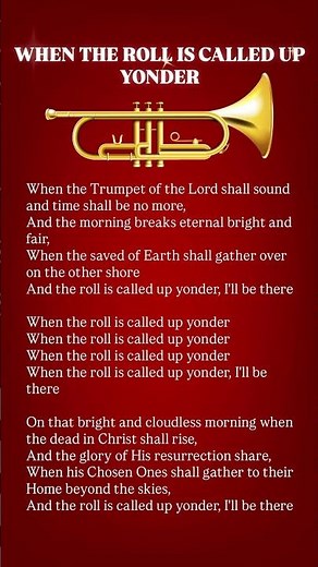 When the Roll Is Called Up Yonder