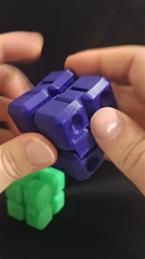 I can't stop playing with this! 🧊🌀 Infinity Cube ASMR #T3DLab #3dprinting #bambulab #satisfying