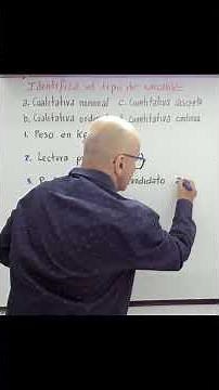 🔍Rate like an expert! Types of statistical variables.