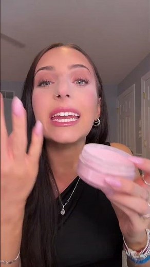 PINK puff puff pass powder to brighten, blur, and blend your undereye into your blush! This was a