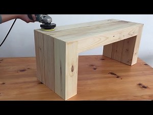 DIY Modern Bench From Pallet