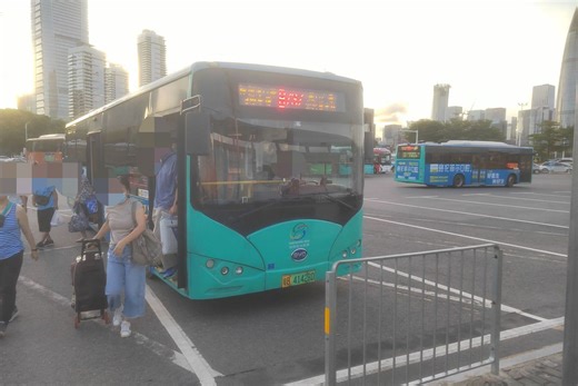 【已更名为M177路转常规干线运营】【POV-178】深圳巴士集团五分公司B737路(蛇口广场公交首末站→深圳湾口岸a停车场)全程前方展望