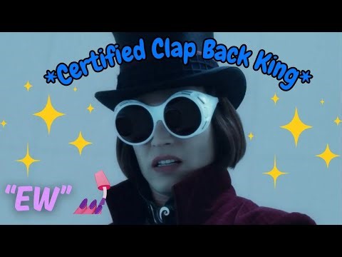 Willy Wonka hating children and shading everyone for 5 minutes straight 🍫🎩