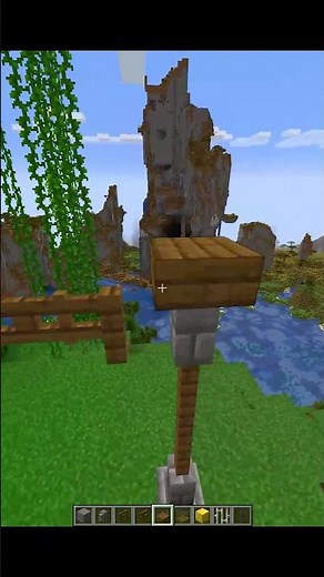 Minecraft Swing Bench😱 #minecraft #shorts