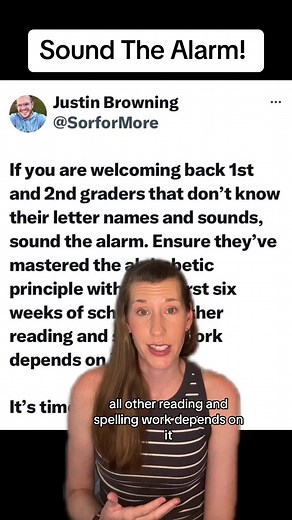 🚨First and second grade are crucial years for reading development! 🚩 If students don’t know the basic letter names and letter sounds, that greatly hinders their reading and spelling ability! This is a red flag! I created this assessment in response to this for parents and teachers to use right away! #scienceofreading #letternames #lettersounds #assessment #firstgradeteacher #secondgradeteacher #readingdevelopment #earlyliteracy #learntoread #homeschool #parents #elementaryteacher #greenscreen
