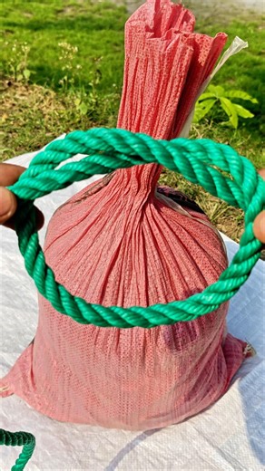 Sack Rope Knot That Actually Holds Strong!