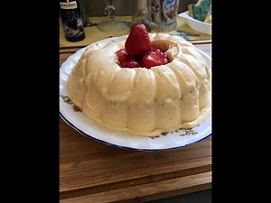 Vacherin à la Vanille