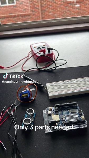 Arduino radar project 🎯 #arduino #engineeringstudent | arduino