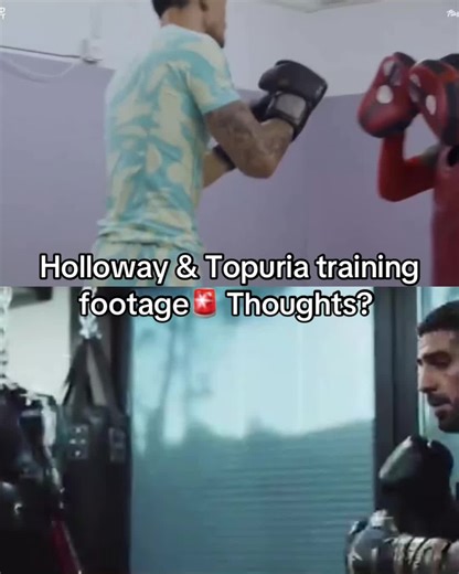 Analyzing Topuria and Holloway's Latest UFC Training Session