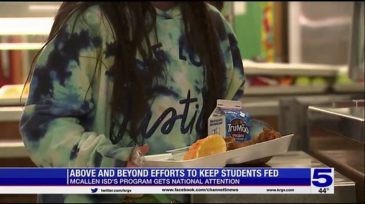 McAllen ISD’s child nutrition program receives national recognition