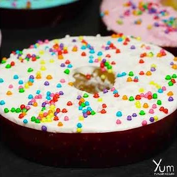 Easy Way to Make Apple Fruit Donuts