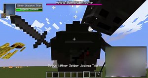 The ttians mod showcase Witherzilla is so huge!