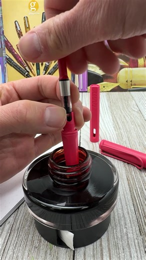 Quick Guide: Filling a Lamy Safari Fountain Pen