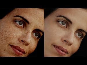 Face Retouching - High End Skin Retouching Photoshop Tutorial