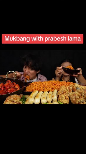Nepali Mukbang with Prabesh Lama