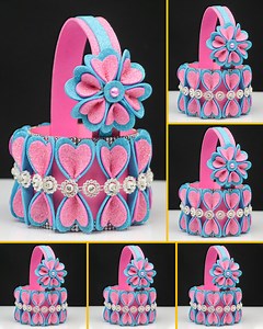 408K views · 5.2K reactions | Beautiful gift basket making #diy #crafts #howto #manualidades #handmade | Crafts Dude | Facebook