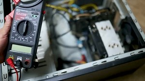 Technician Using Voltmeter Do Hardware Maintenance Stock Footage Video (100% Royalty-free) 3820406089 | Shutterstock