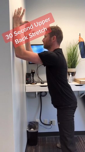 Upper Body Wall Stretches: Easy Techniques for Back and Neck Pain Relief