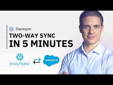 Salesforce Data in Snowflake. No Custom ETL. No Code