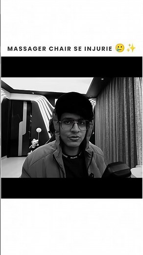 Massager chair se injury 🤕 | Ft. TRIGGERED INSAAN | #shorts ‪@triggeredinsaan‬