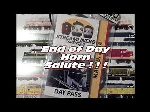 Horn Salute at Streamliners at Spencer 2014