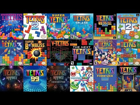 The Evolution of TETRIS Games (1984-2025)