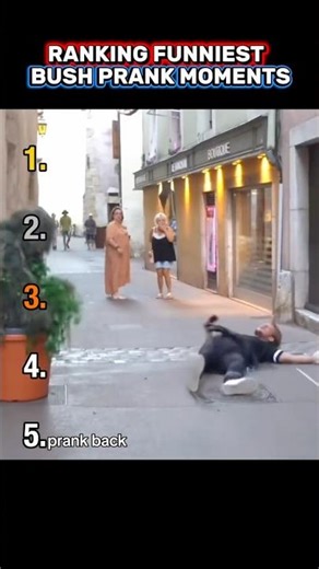Ranking Funniest Bush Prank Moments