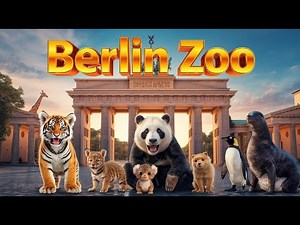 Berlin Zoo 🦁 2025 | Pandas, Giraffes & Penguins 4K Full Tour