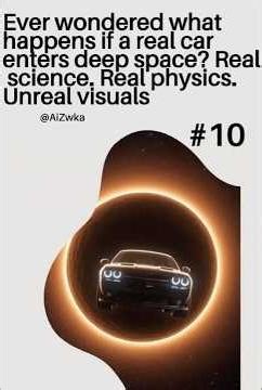 What Would a Car Really Do in Space? #spacecar #cosmicdrive #carphysics #sciencefacts #scifi #shorts